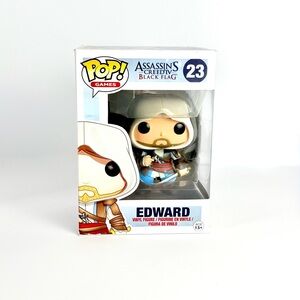 Funko Pop Assassin's Creed IV Black Flag Edward Kenway 23 Not Mint W/ Protector